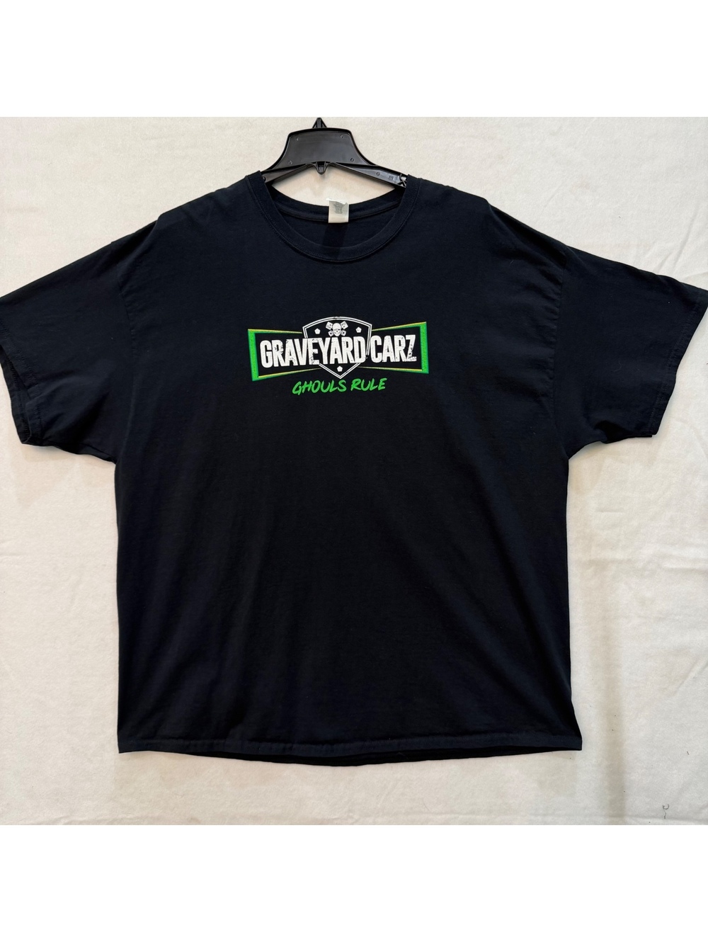 Graveyard Carz Size 3XL Pontiac Superbird Gildan Black T-Shirt Double Sided